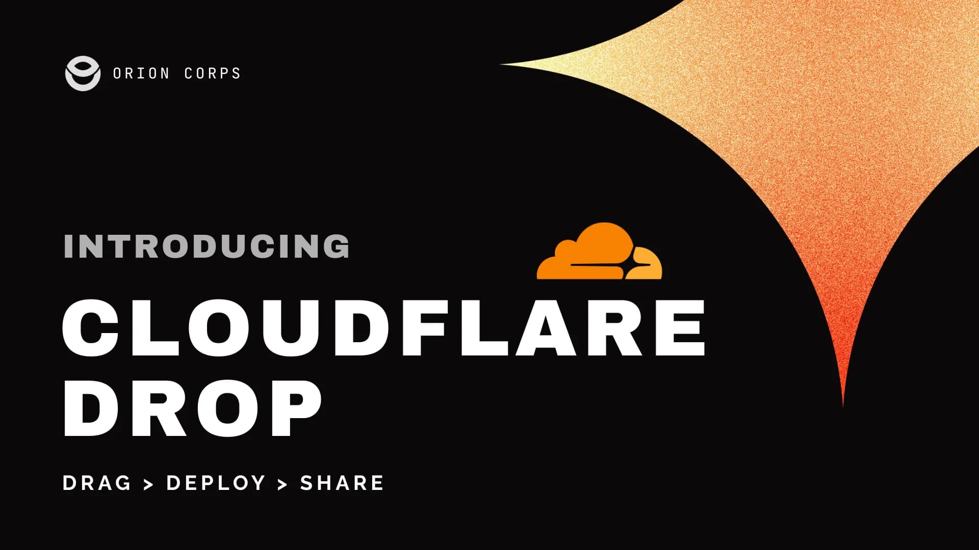 Cloudflare Drop - Deploy a static site directly from your browser without an account