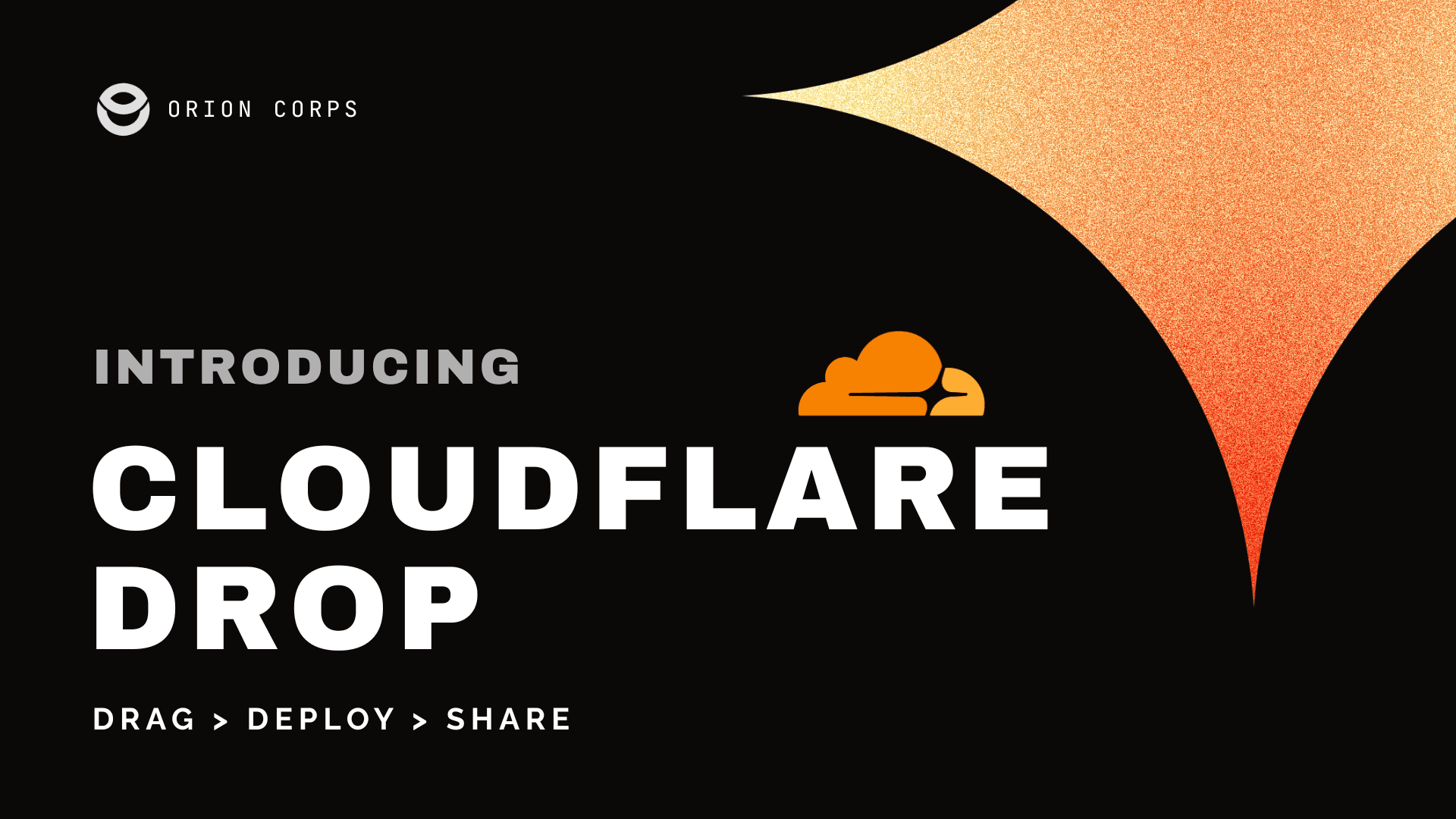 Cloudflare Drop - Deploy a static site directly from your browser without an account